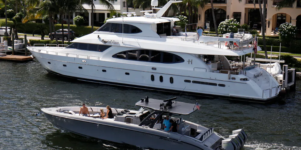 Each year, Florida hosts close to two dozen boat shows. Whether you're buying a yacht or not, there is so much to do under the tents. 